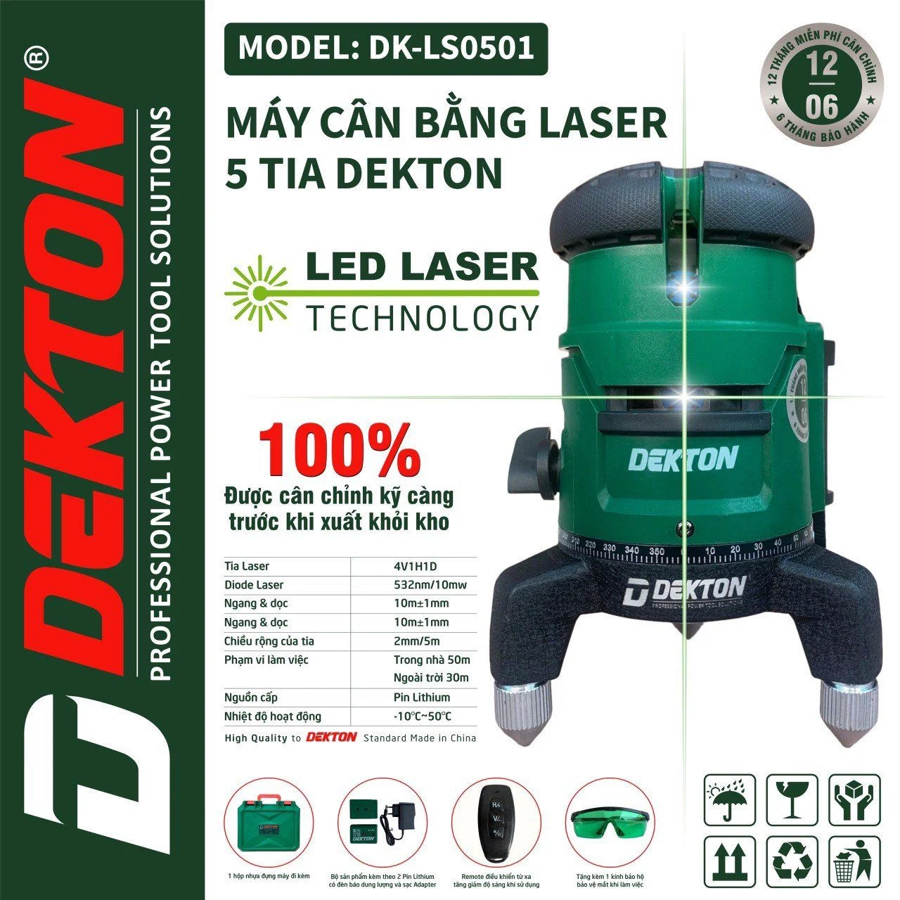 Máy laser DEKTON DK-LS0501