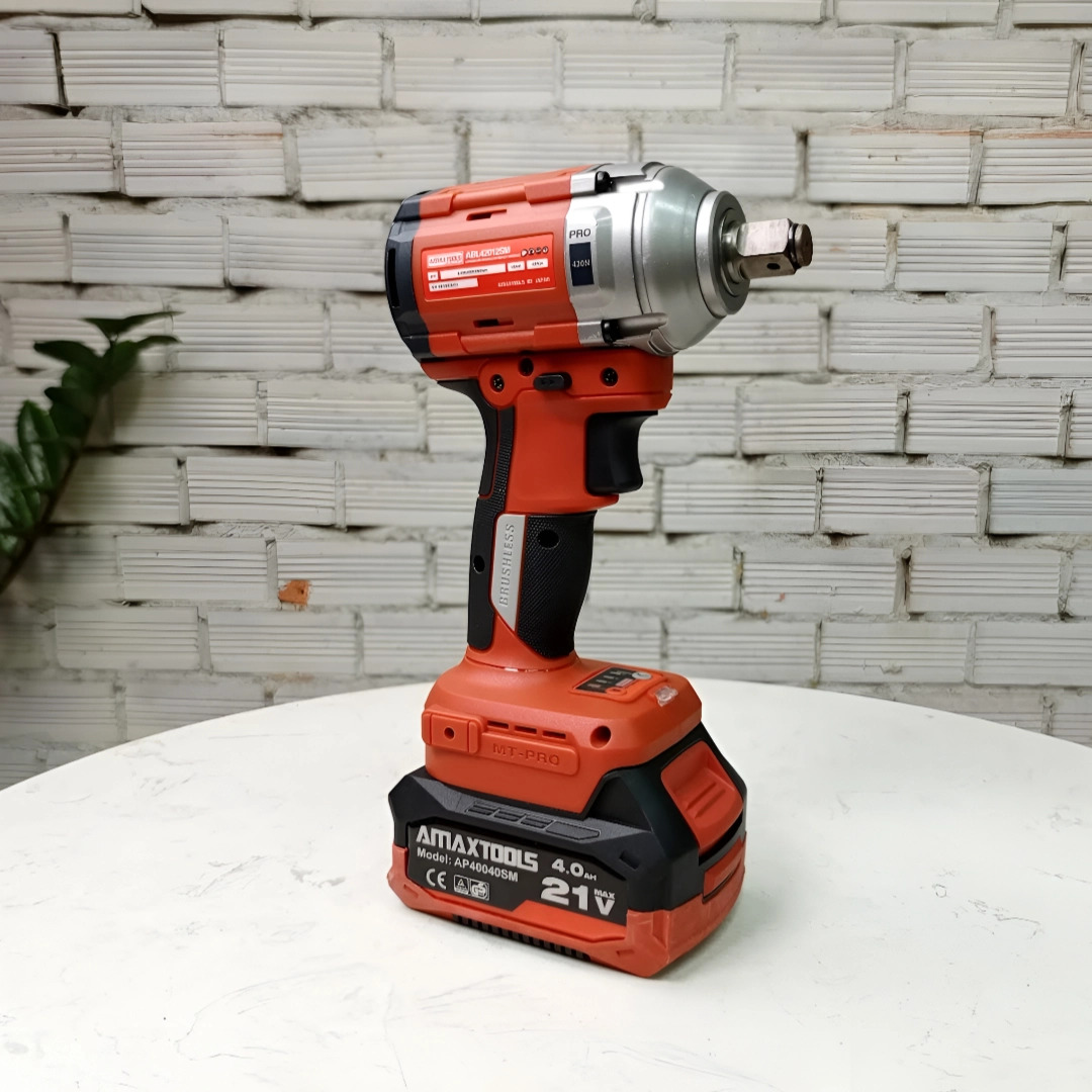Máy siết bulong dùng pin AMAXTOOLS ABL42012SM (chưa có pin sạc)