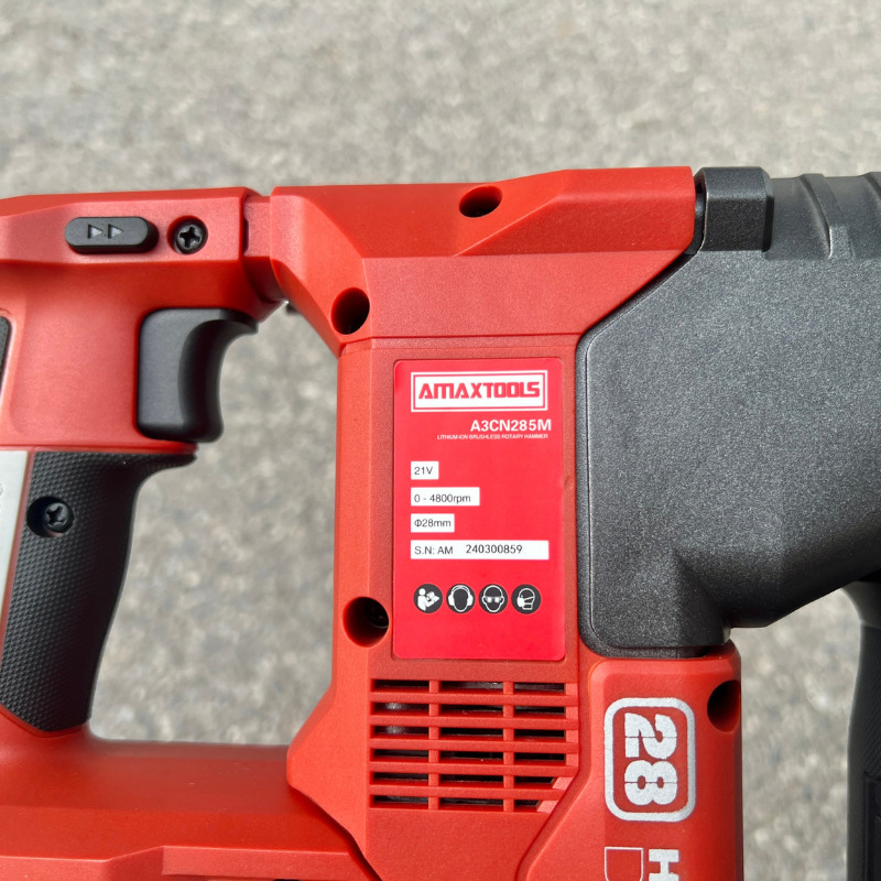 Máy khoan bê tông sử dụng pin AMAXTOOLS A3CN285M (chưa có pin sạc)