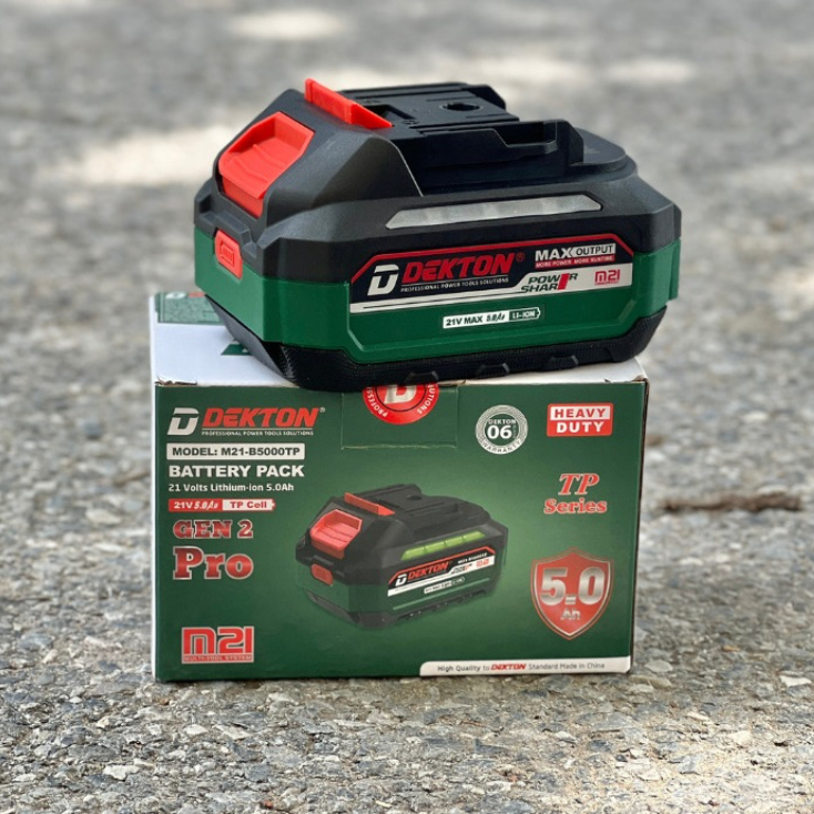 Pin 21V 5.0Ah DEKTON M21-B5000TP