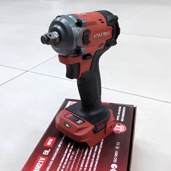 Máy siết bulong dùng pin AMAXTOOLS ABL40012SM (chưa có pin sạc)