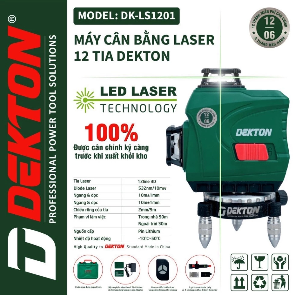 Máy laser DEKTON DK-LS1201
