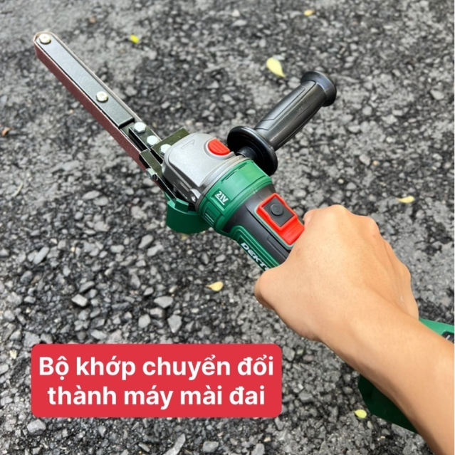 Máy mài pin công tắc trượt chống bụi DEKTON M21-AG100CP01 COMPACT (Chưa có pin sạc)