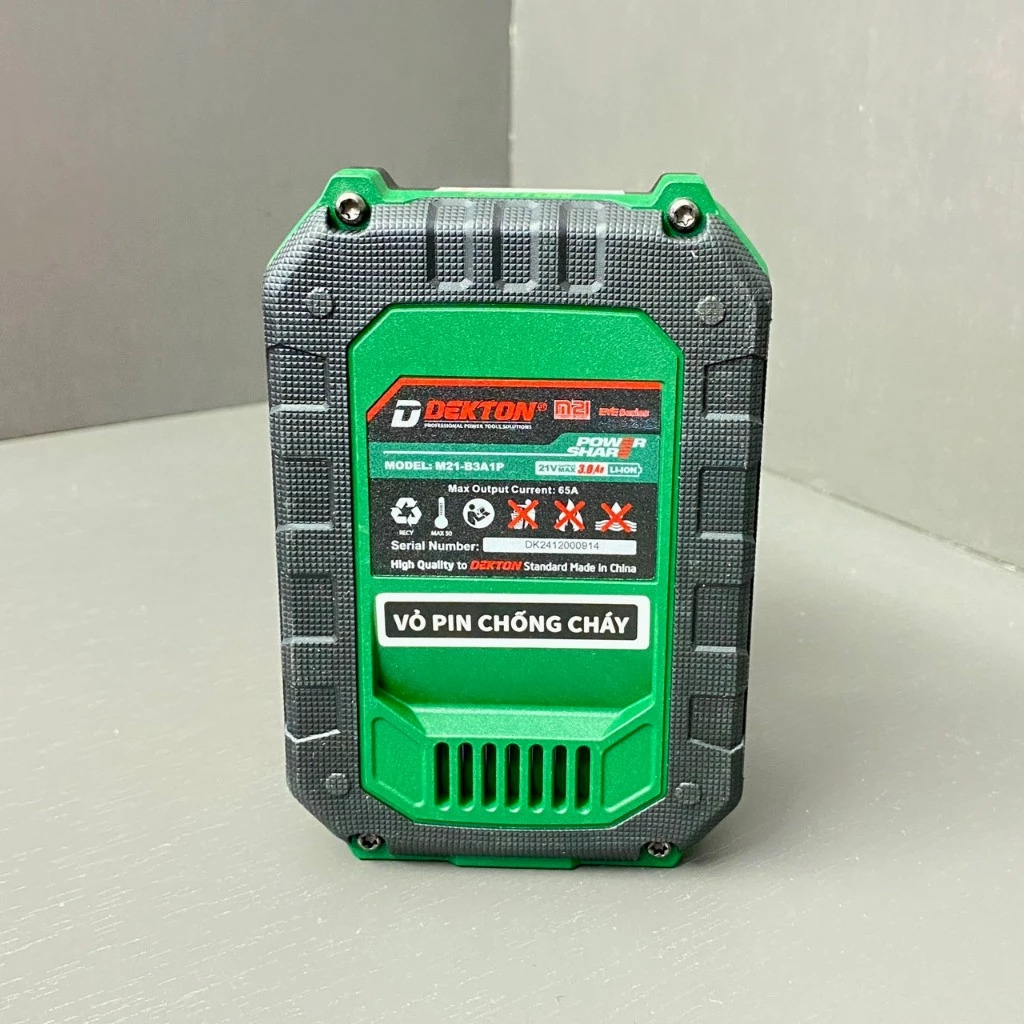 Pin 21V 3.0Ah DEKTON M21-B3A1P