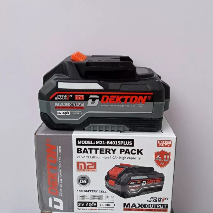 Pin 21V 4.0Ah DEKTON M21-B4015PLUS
