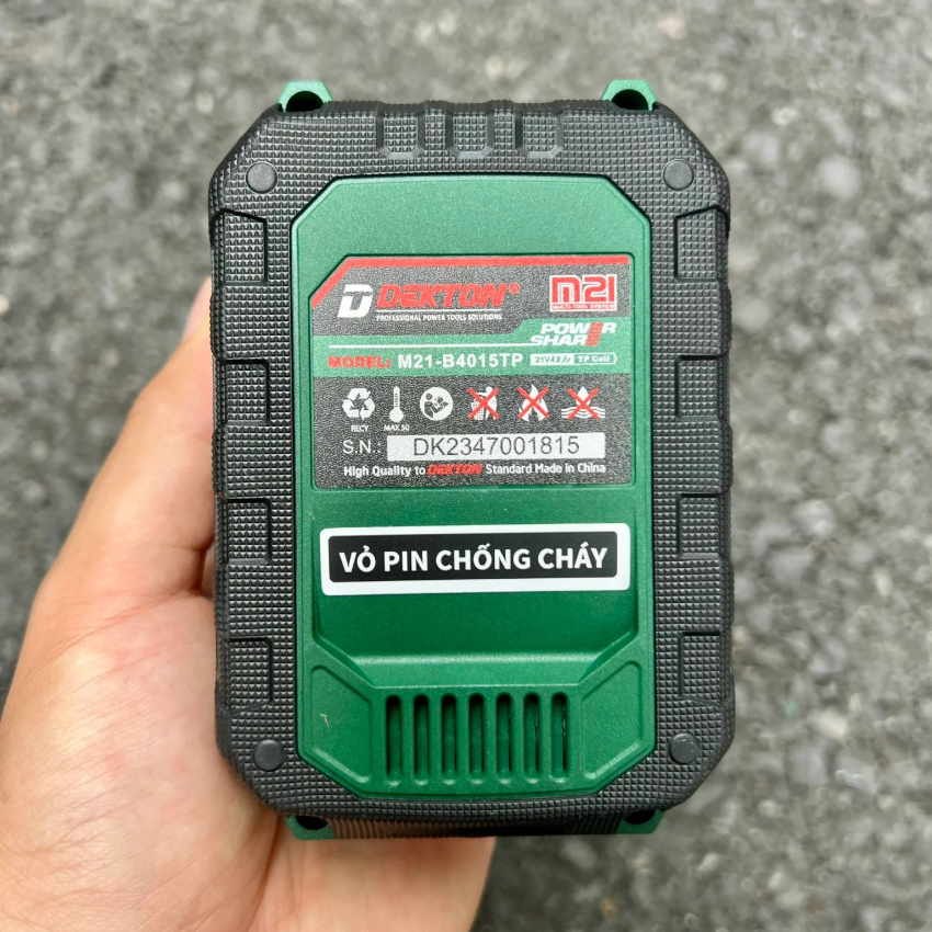 Pin 21V 4.0Ah DEKTON M21-B4015TP