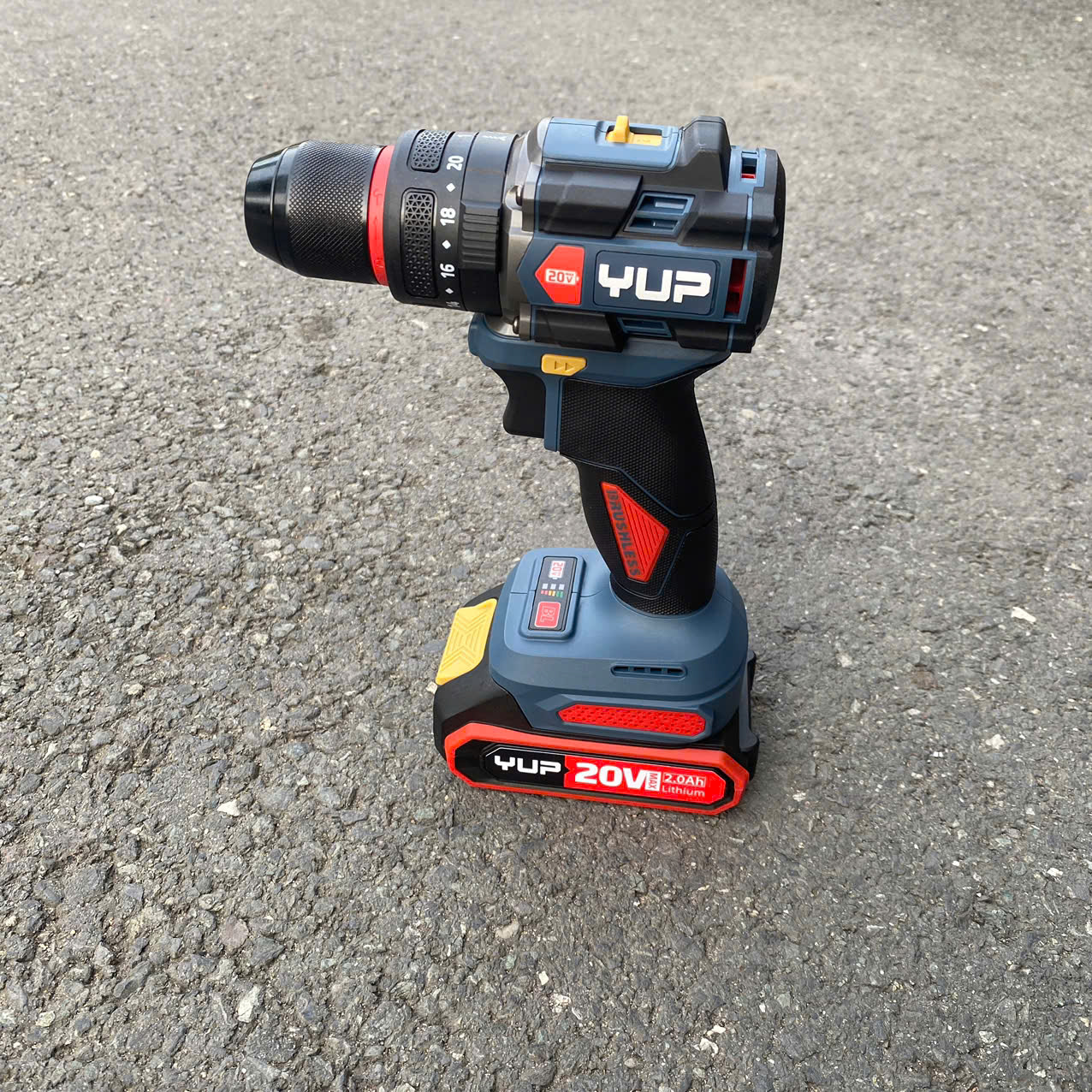 Máy khoan dùng pin đầu kẹp 10mm YUPAI YP20 DR10M