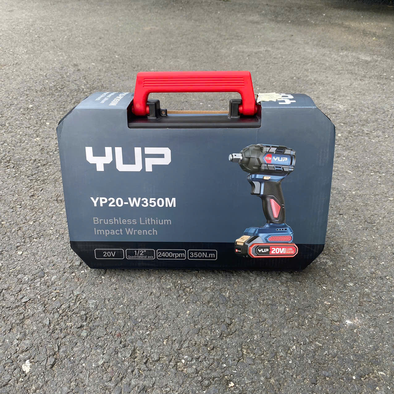 Máy siết bulong dùng pin YUPAI YP20 W350M (3 cấp chỉnh lực)