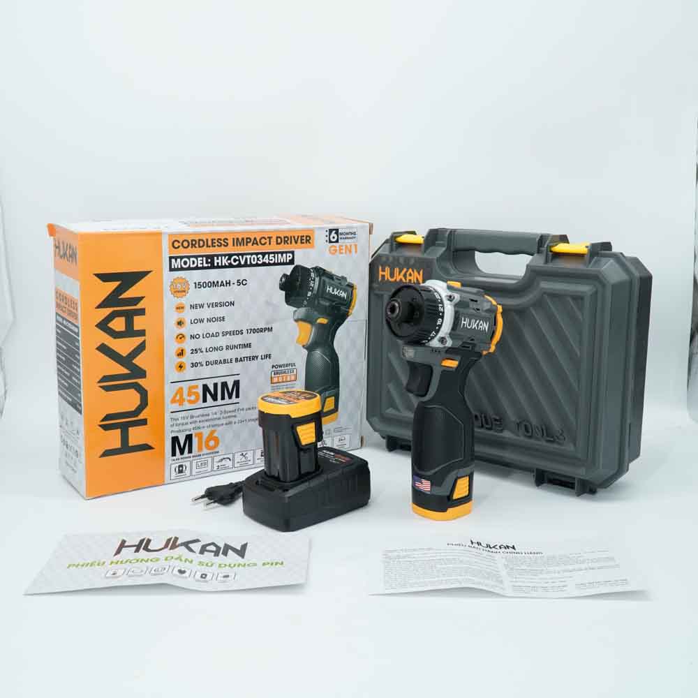 Máy chuyên vít trượt HUKAN HK-CTV0345IMP