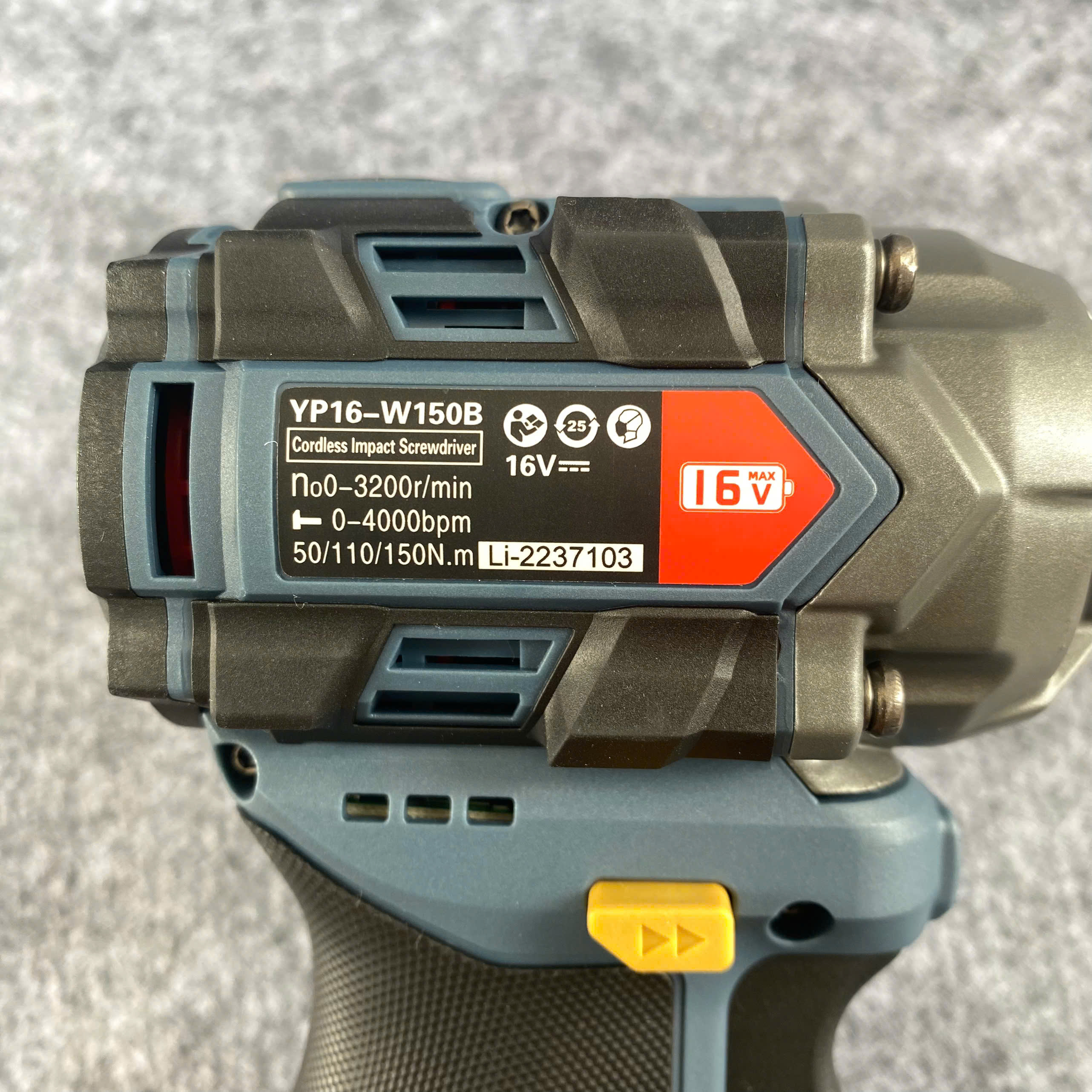 Máy chuyên vít dùng pin YUPAI YP16 W150B (3 cấp chỉnh lực)