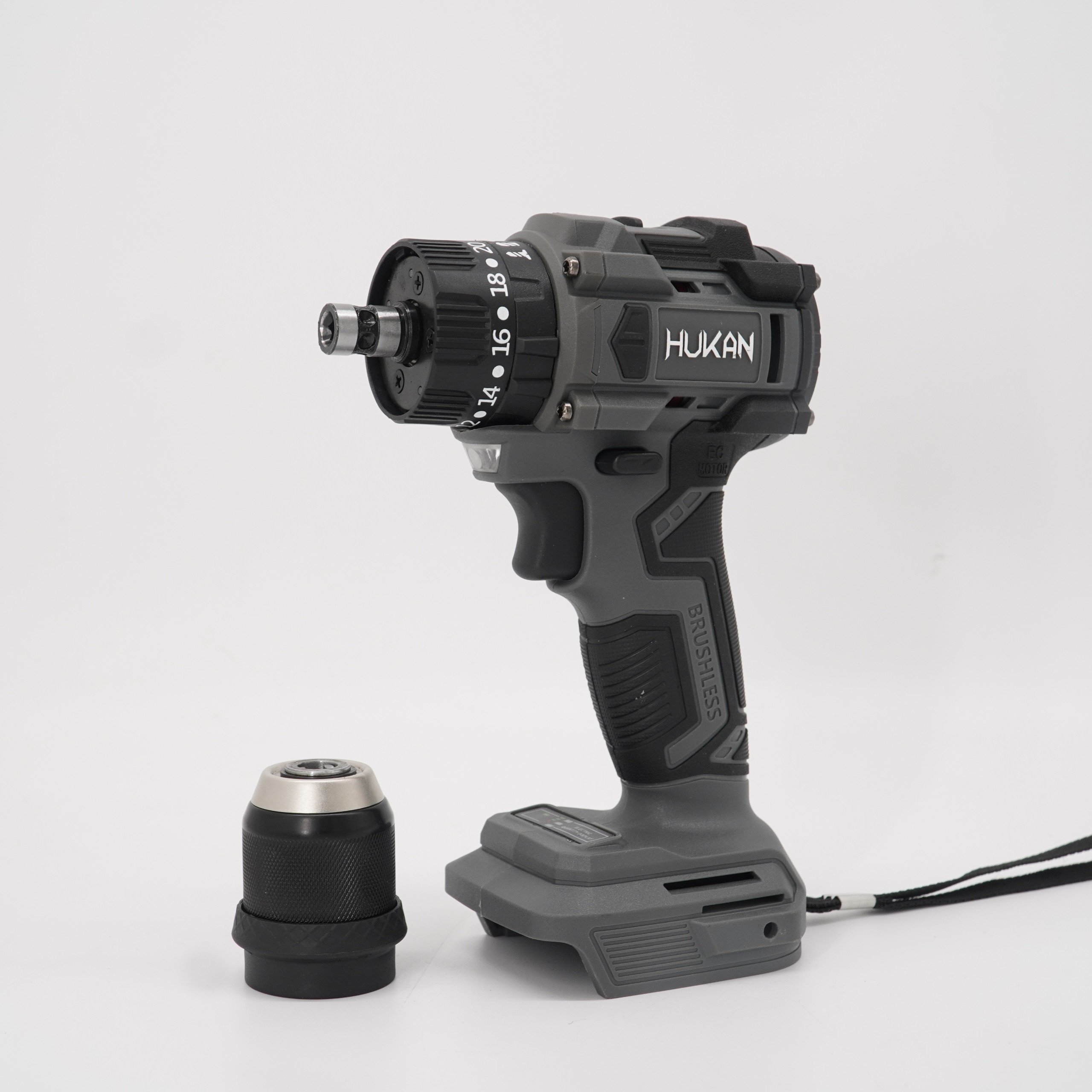Máy khoan và vít (2 trong 1) dùng pin HUKAN HM21-G2KV1155Q (chưa có pin và sạc)