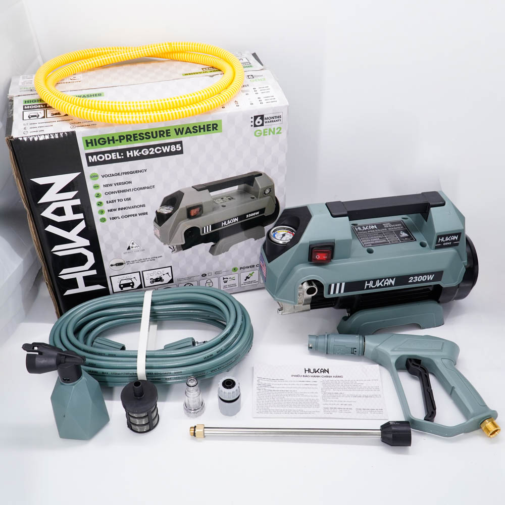 Máy rửa xe điện - bản nâng cấp HUKAN HK-G2CW85