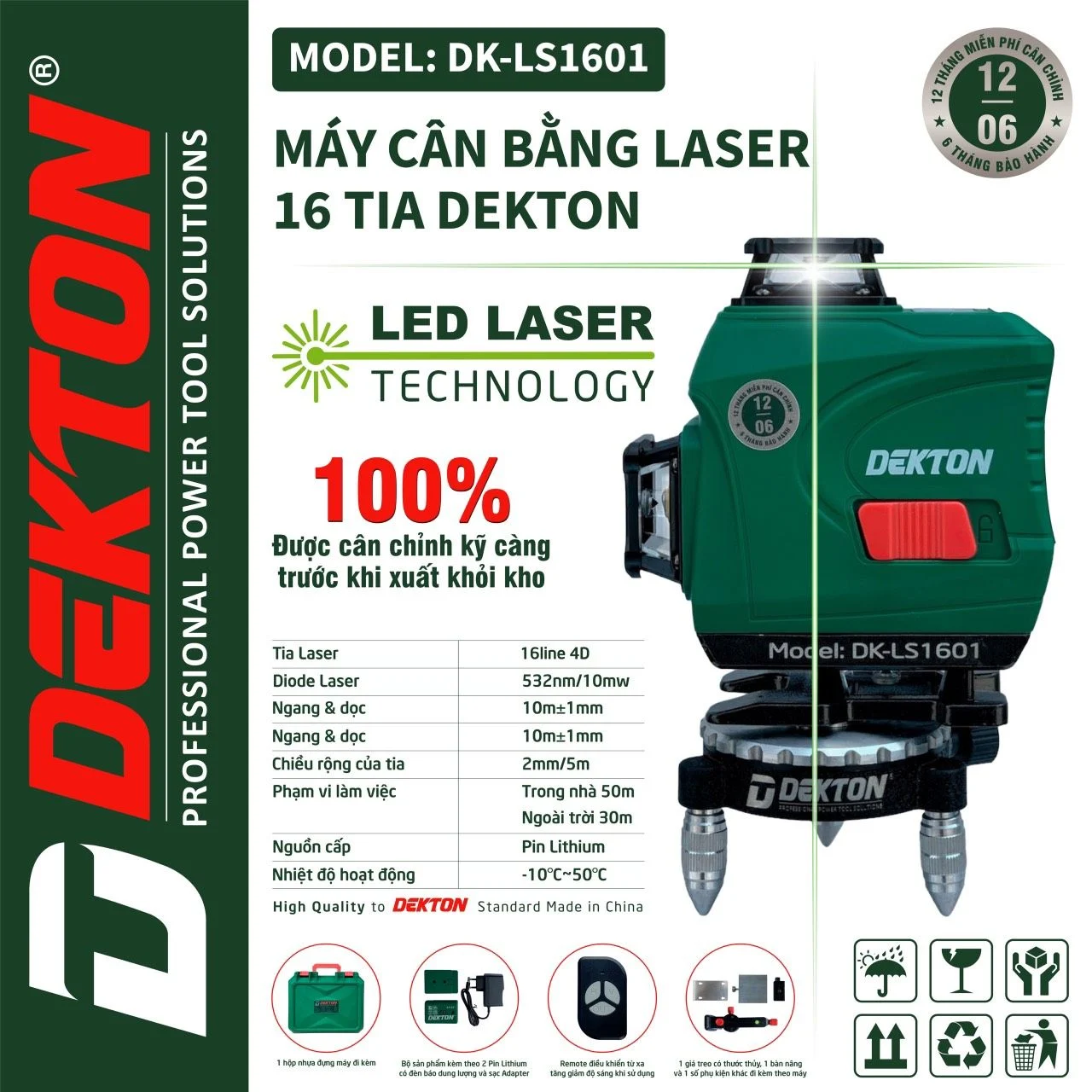 Máy laser DEKTON DK-LS1601
