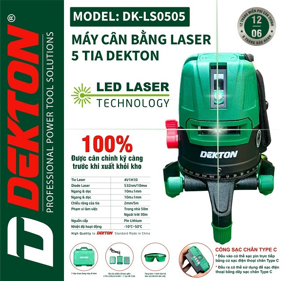 Máy laser DEKTON DK-LS0505