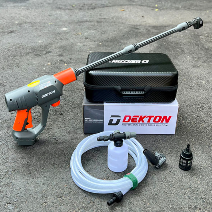 Máy xịt rửa xe dùng pin DEKTON M21-SRX1405PROMAX (Chưa có pin và sạc)