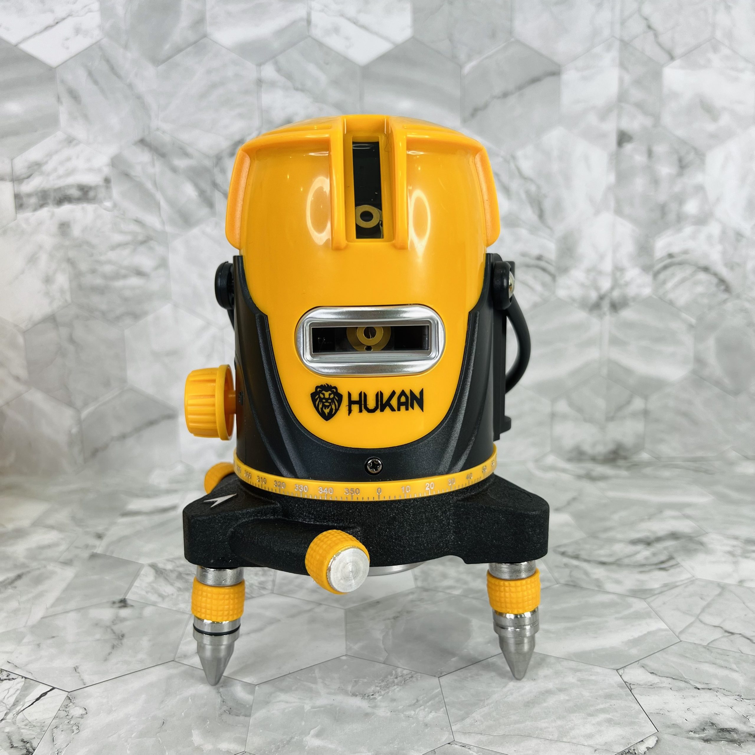 Máy cân bằng laser 5 line HUKAN HK-E63 (không kèm chân)
