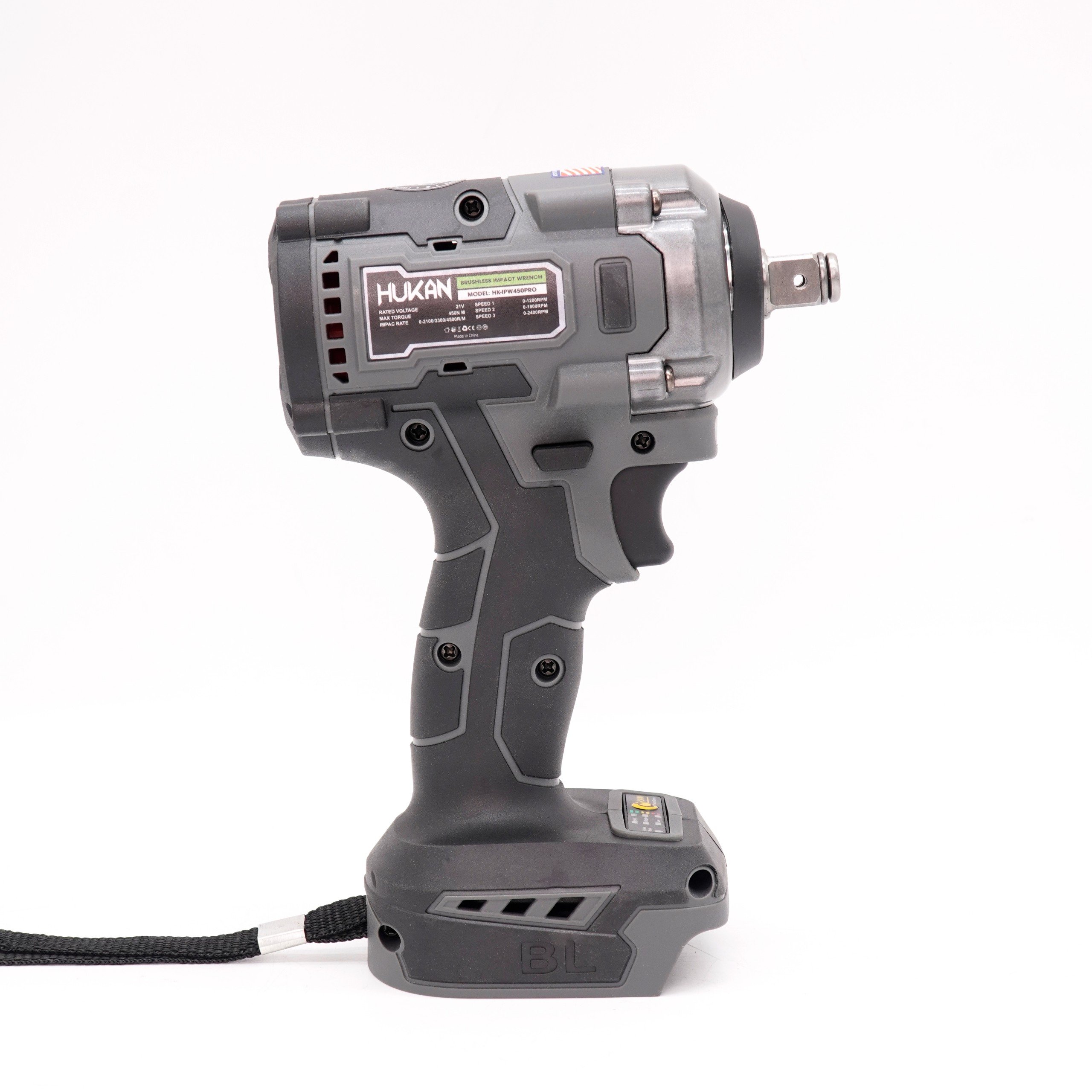 Máy siết bulong dùng pin HUKAN HK-IPW450PRO (chưa có pin và sạc)