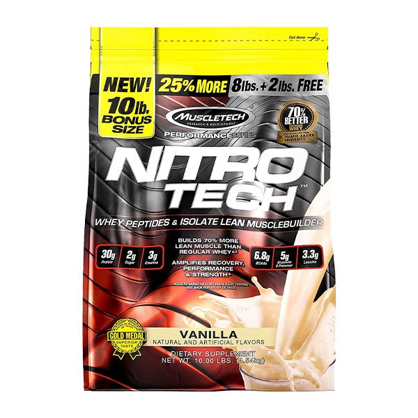 MuscleTech NITRO-TECH, 10 Lbs