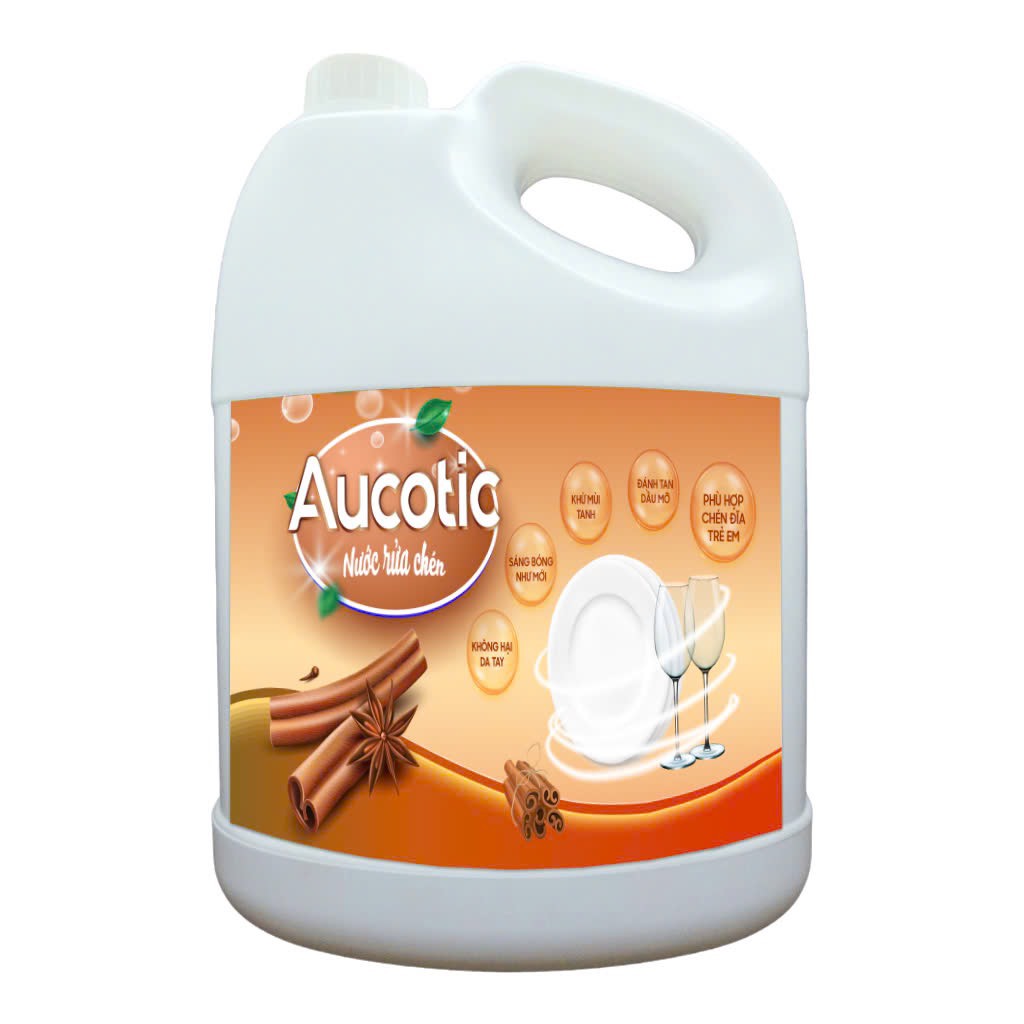 Nước rửa chén AUCOTIC hương quế 3.6kg