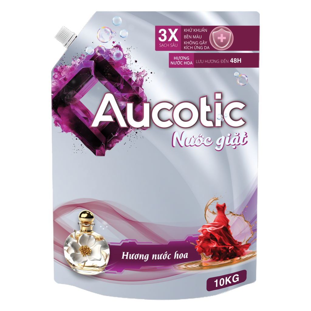 Nước giặt AUCOTIC hương nước hoa 3.2kg