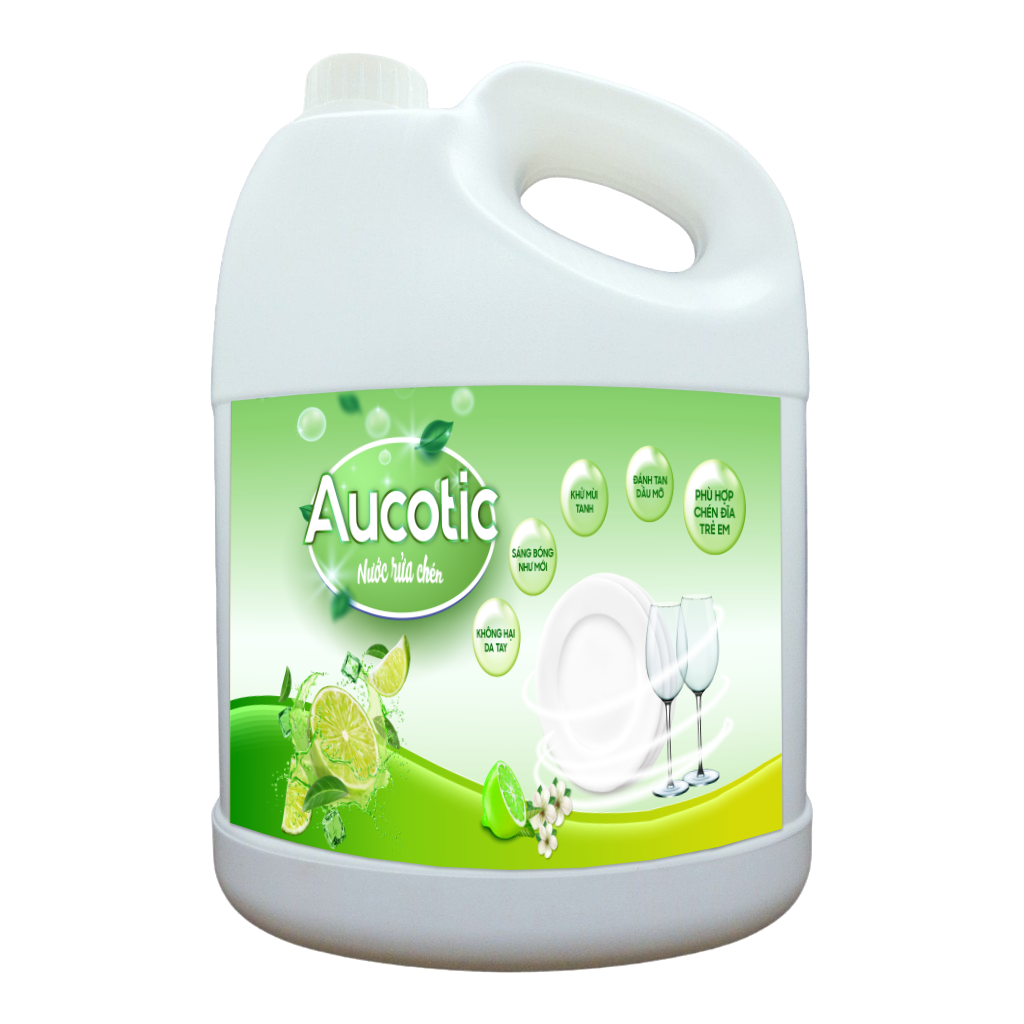 Nước rửa chén AUCOTIC hương chanh 3.6kg