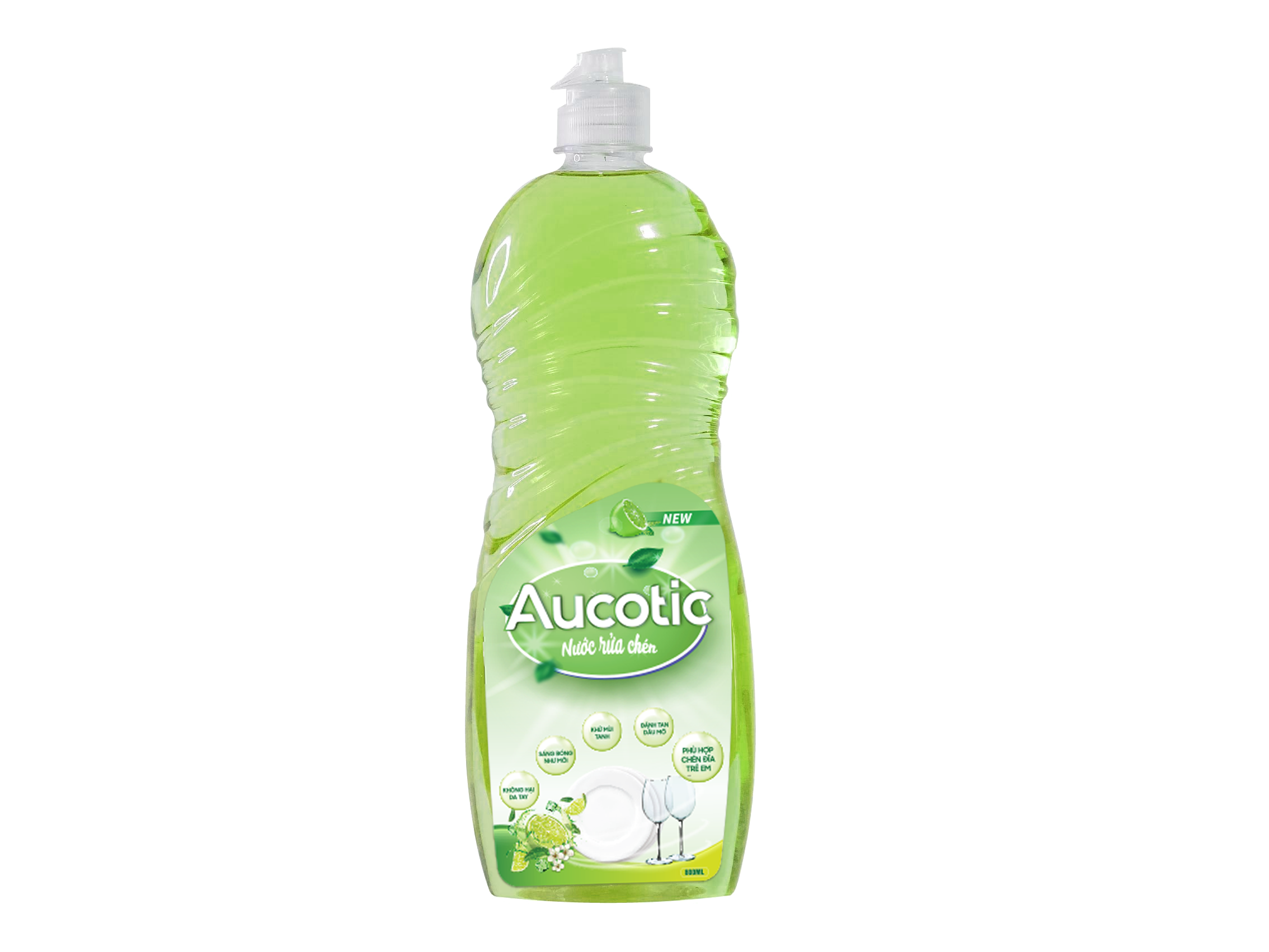 Nước rửa chén AUCOTIC hương chanh 800ml