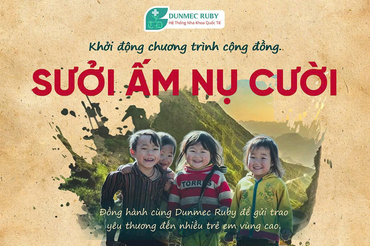 “Sưởi Ấm Nụ Cười” – Hành trình trao yêu thương cùng Dunmec Ruby