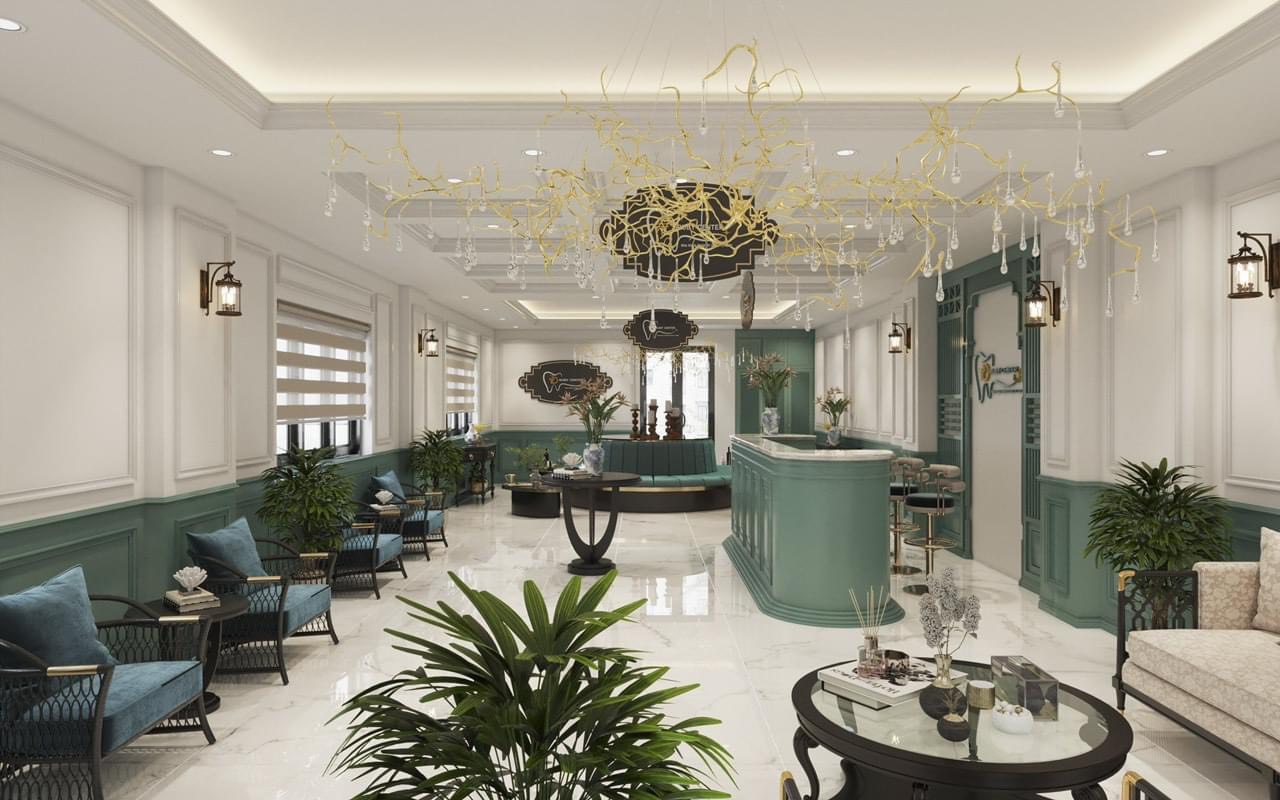 Môi trường khám chữa sạch đẹp, ấm áp