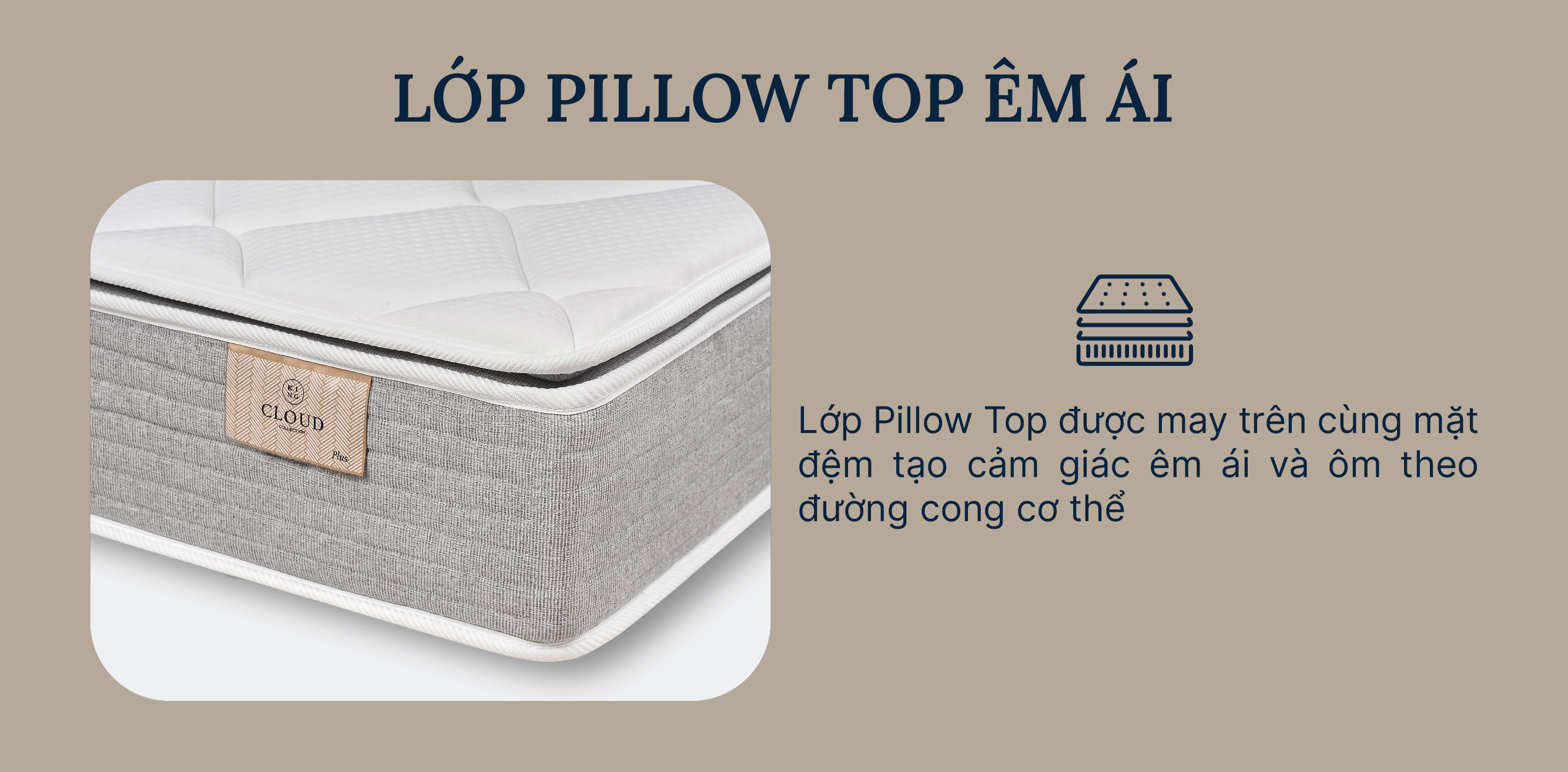 Đệm KingKoil Cloud Plus