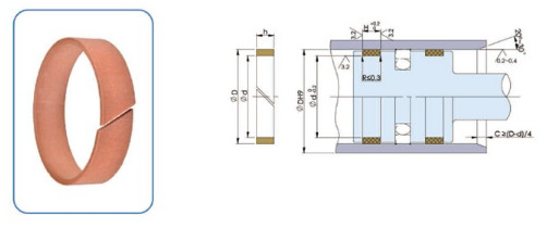 VÒNG DẪN HƯỚNG WR 105*110*6