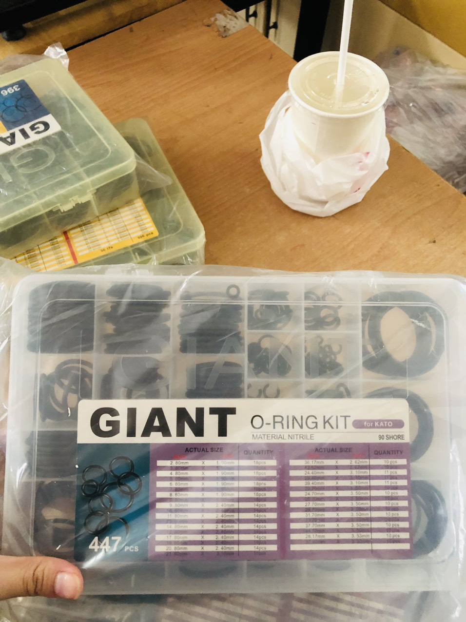 HỘP SIN GIOĂNG ORING KIT CƠ GIỚI KATO