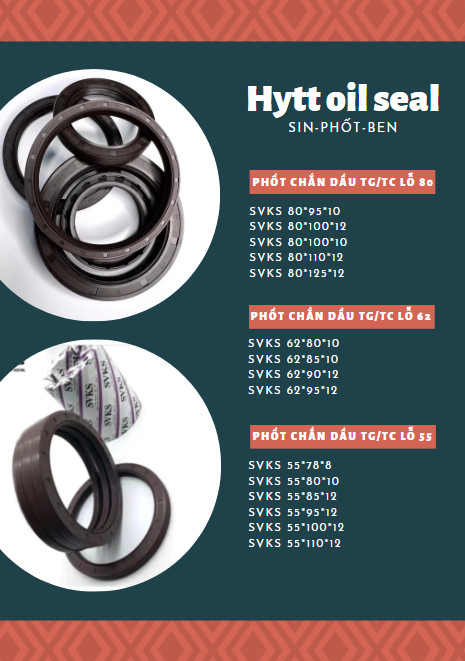 PHỐT CHẮN DẦU TG/TC SVKS 62*85*10