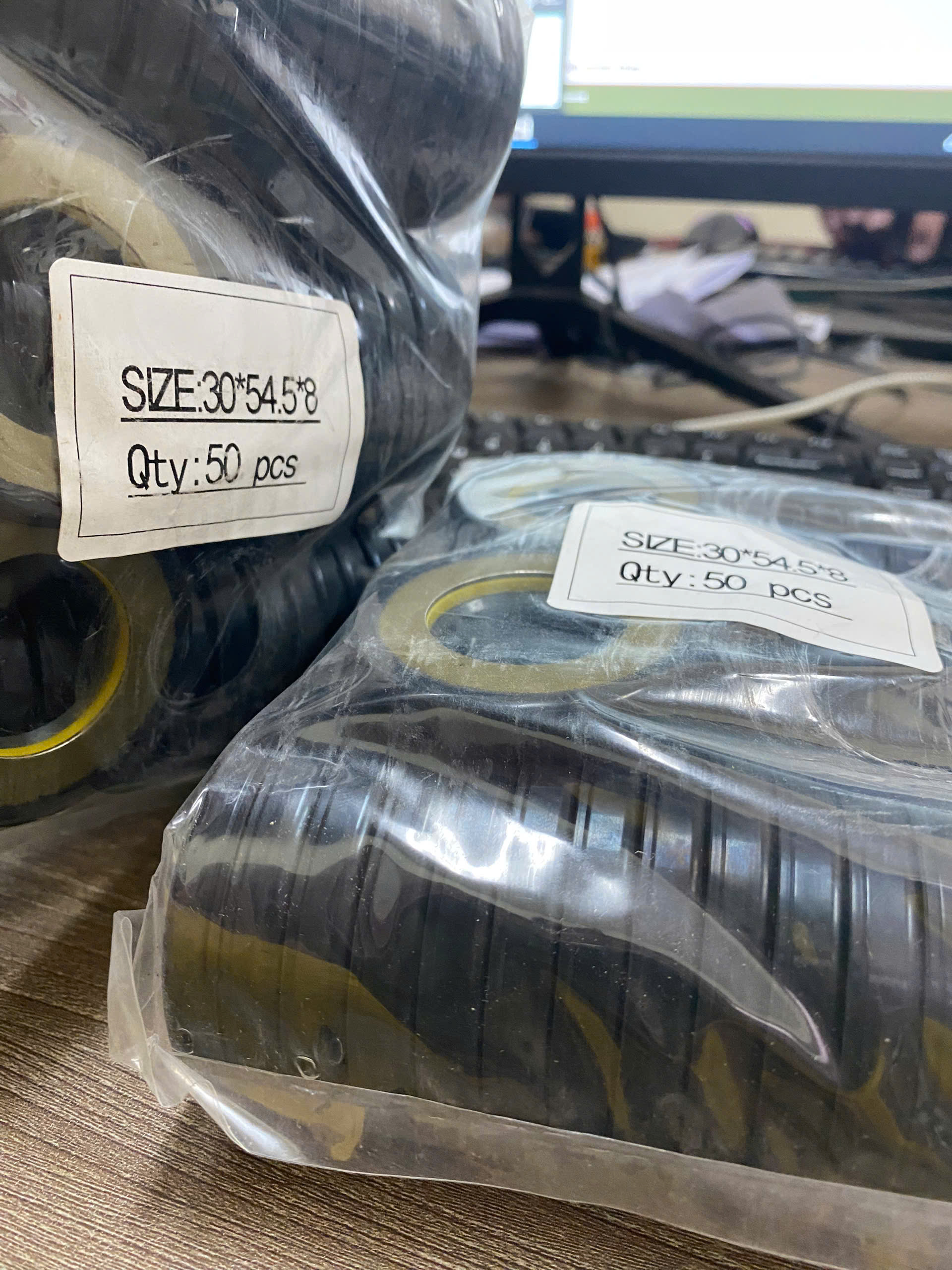 PHỐT TAY LÁI TCS 30*54.5*8 High Pressure Rack Power steering oil seal 30X54.5X8 TC4P SCJY SCVT CNB GNB Power steering
