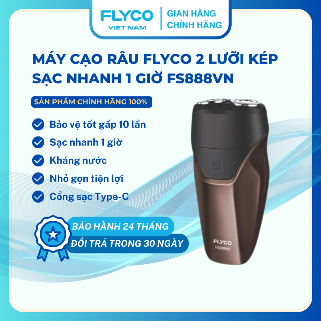Máy cạo râu Flyco FS888VN