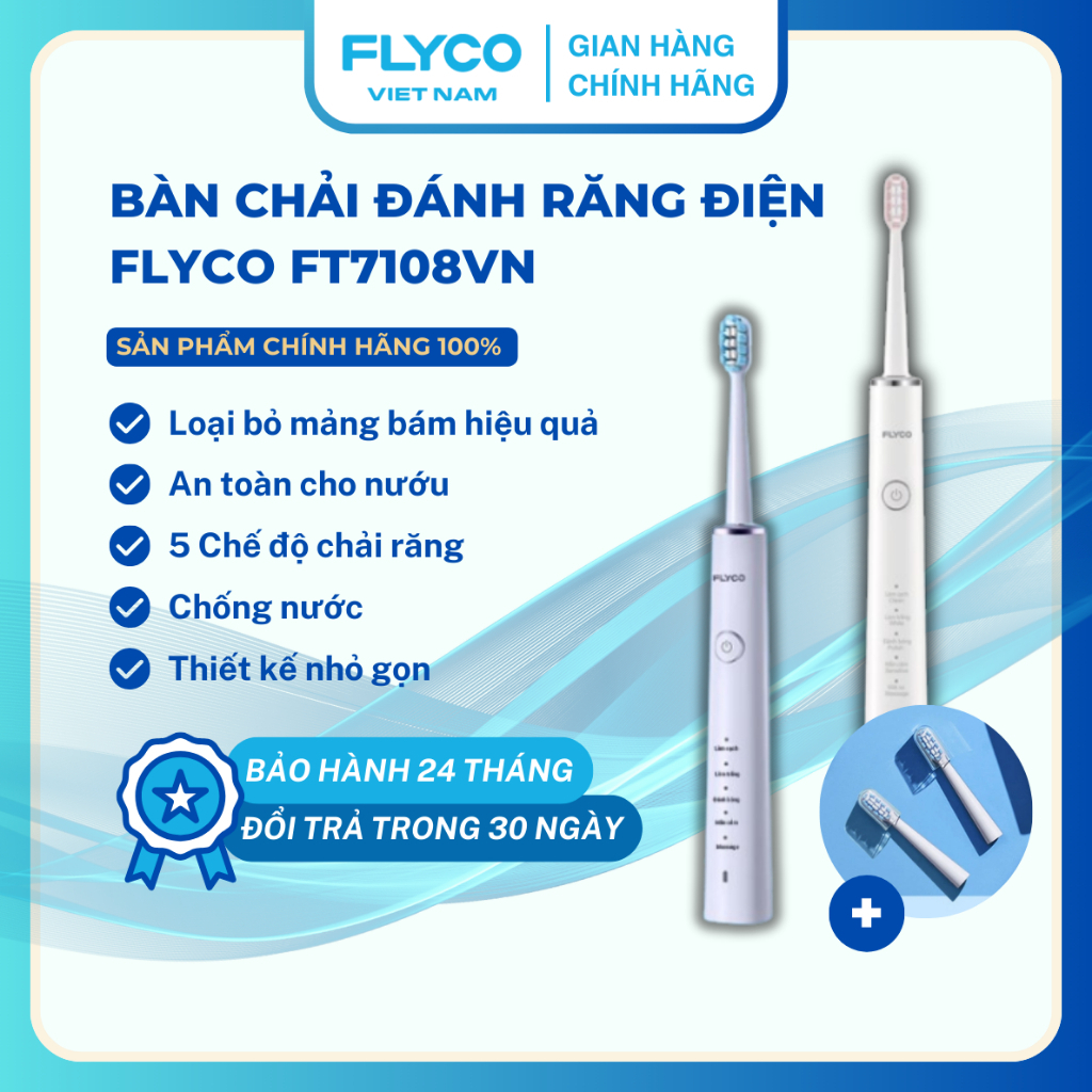 Bàn chải điện Flyco FT7108VN