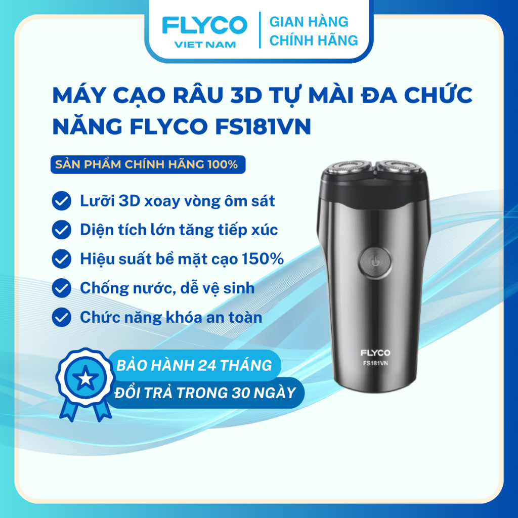 Máy cạo râu Flyco FS181VN