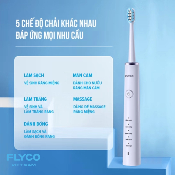 Bàn chải điện Flyco FT7108VN