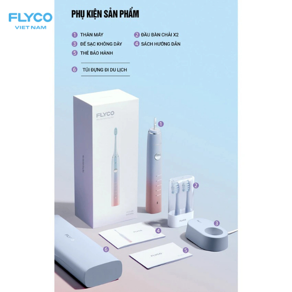 Bàn chải điện Flyco FT7105