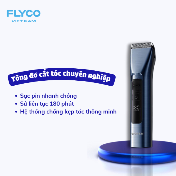 Tông đơ cắt tóc chuyên nghiệp Flyco FC5916
