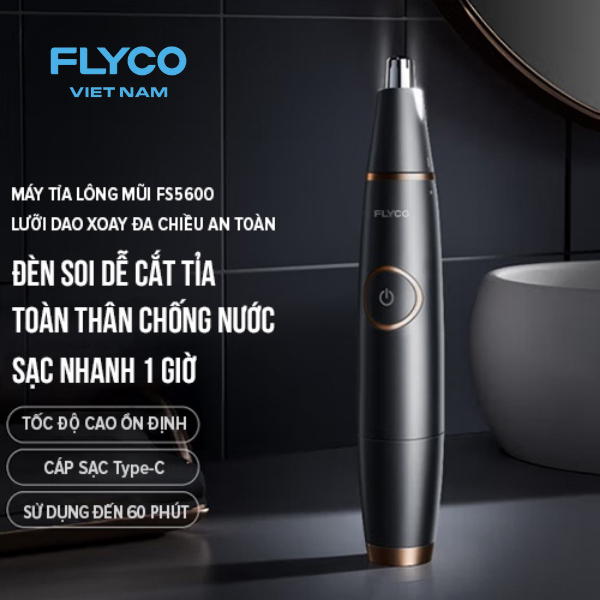 Máy sạch lông mũi Flyco FS5600VN