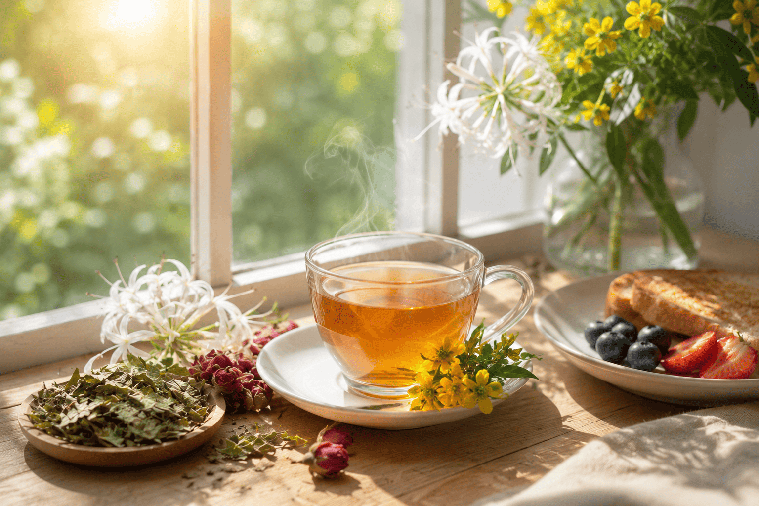 Uống trà gì vào buổi sáng? Gợi ý khởi đầu ngày mới nhẹ nhàng hơn