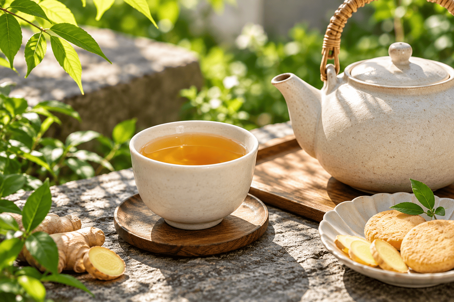 Trà gừng túi lọc uống trước hay sau khi ăn dễ hợp khẩu vị hơn? Khác nhau thế nào khi thưởng thức?