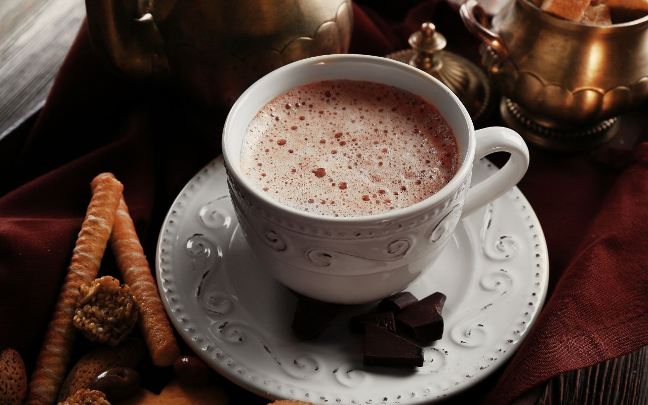 Cách pha cacao sữa nóng ấm áp cho ngày lạnh