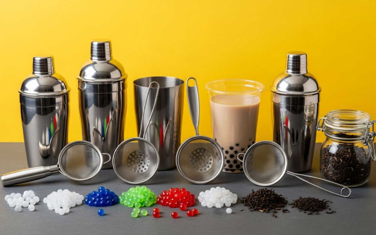 Dụng Cụ Pha Chế Trà Sữa – Những Gì Cần Chuẩn Bị?