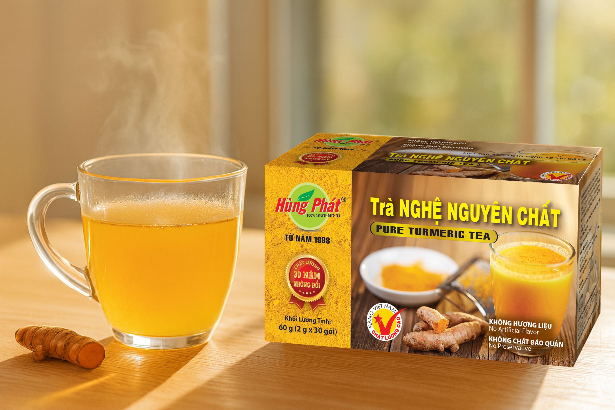 Công Thức Trà Nghệ Mật Ong – Tách Trà Ấm Cho Buổi Sáng Nhẹ Nhàng