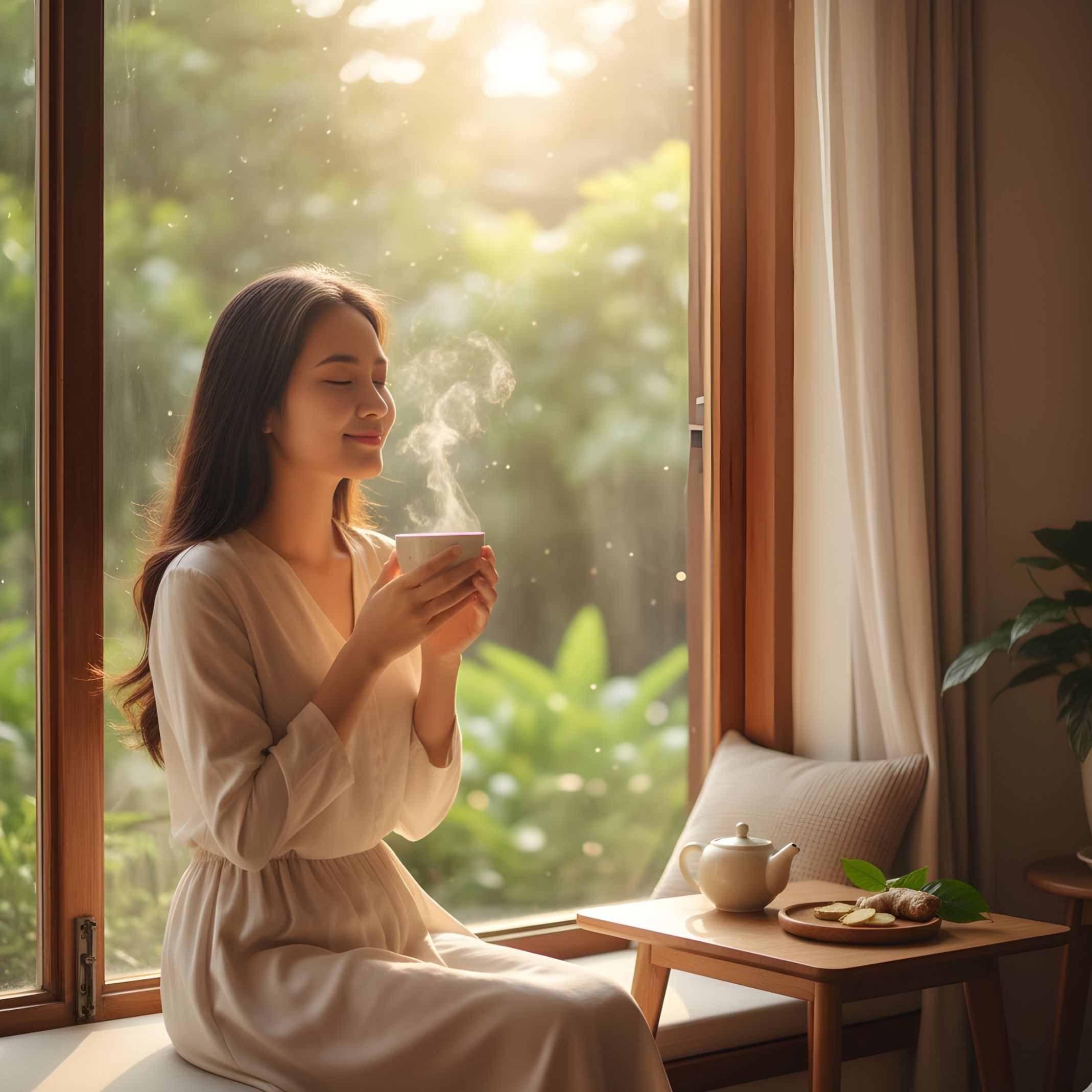 Giữa Ngày Bận Rộn, Đừng Quên Dành 1 Phút Cho Tách Trà Gừng Nóng