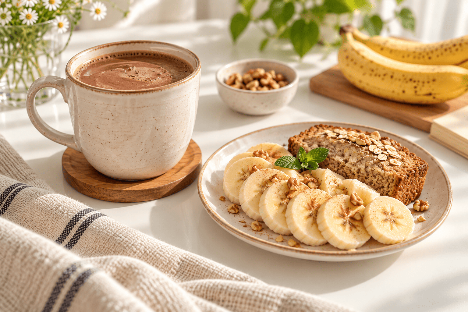 Uống cacao cùng gì ngon? Gợi ý món ăn kèm dễ kết hợp tại nhà