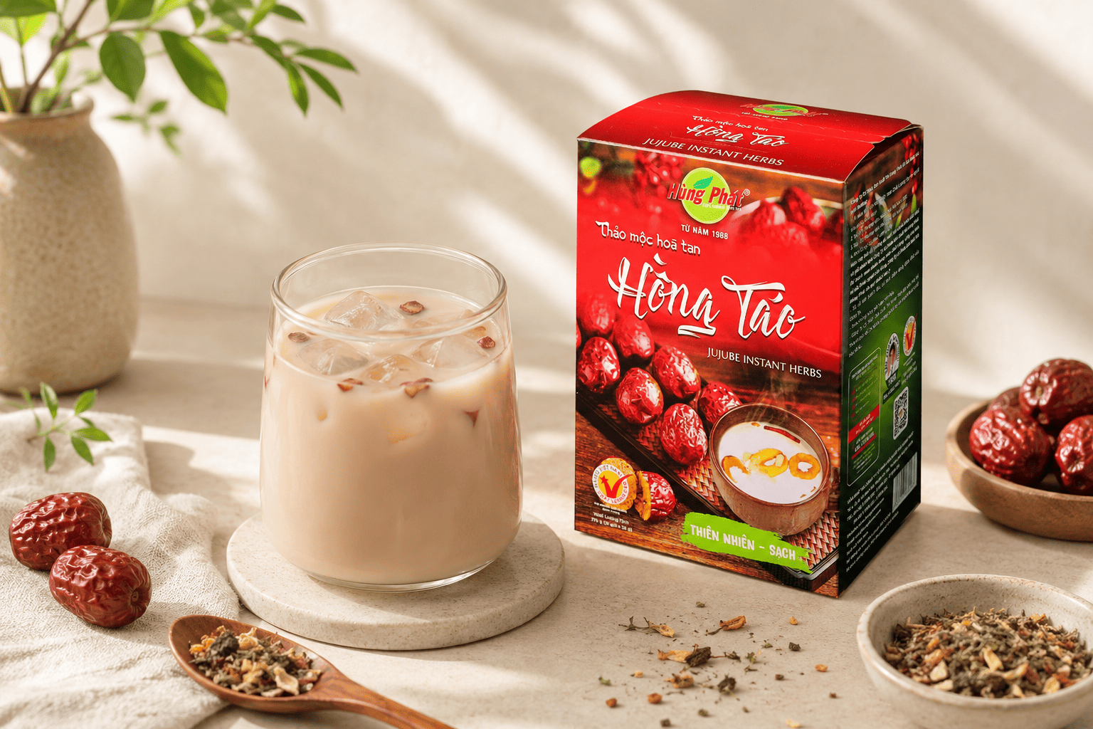 Mua Hồng Táo Thảo Mộc Hòa Tan Hùng Phát Chính Hãng: Chọn Hộp 200g Hay 375g?