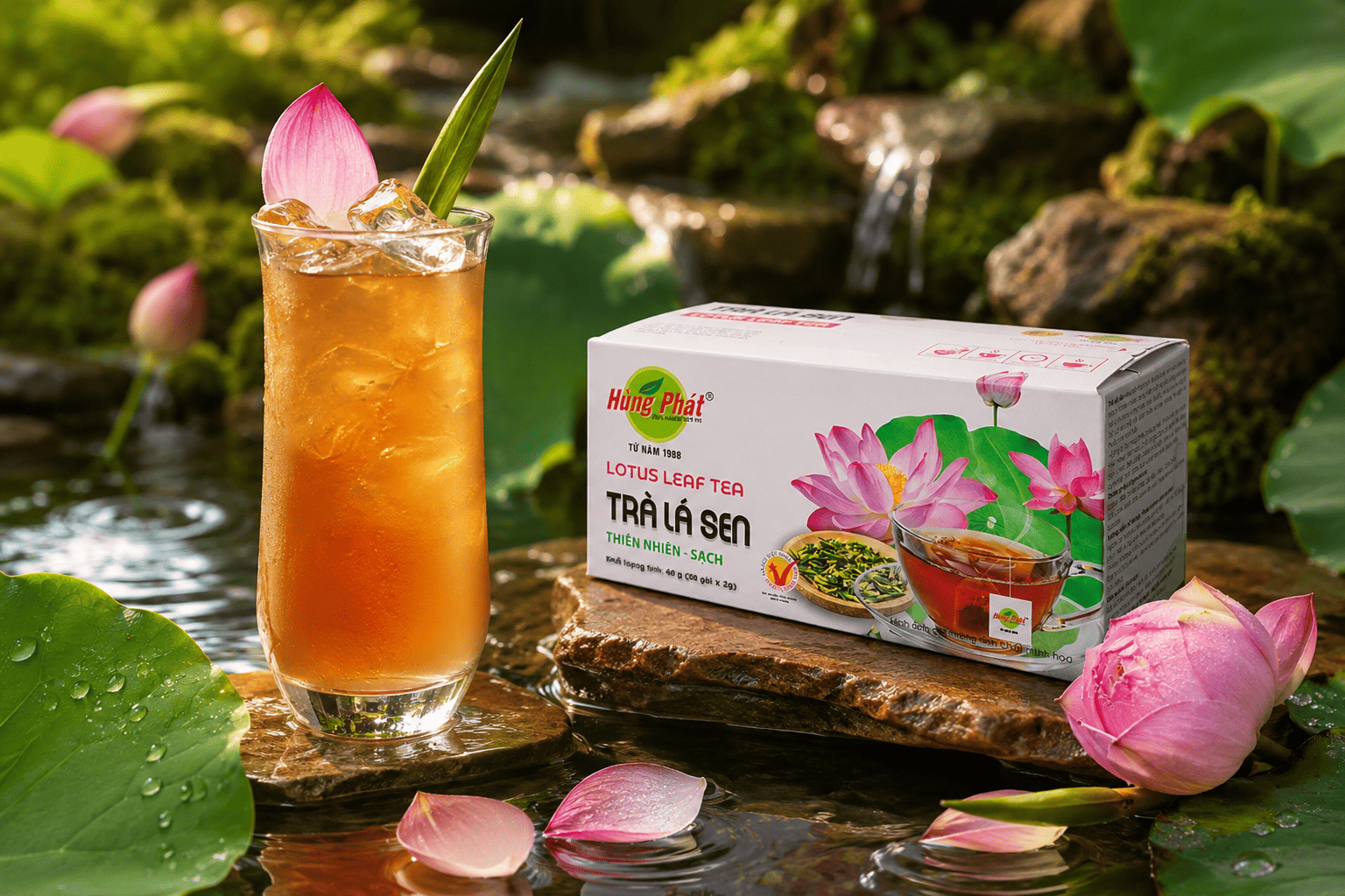 Mua Trà Lá Sen Hùng Phát Chính Hãng Ở Đâu? Gợi Ý Cho Người Mới Chọn