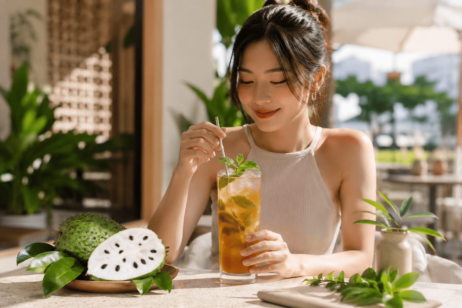 Trà Lá Mãng Cầu Pha Với Gì? Gợi Ý Vài Cách Biến Tấu Vị Nhẹ Nhàng Tại Nhà